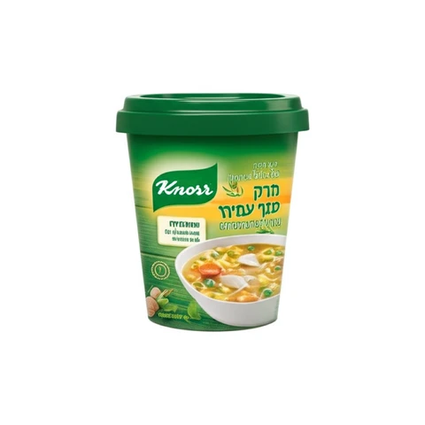 אבקת מרק עוף בשרי אמיתי קנור 400 גרם