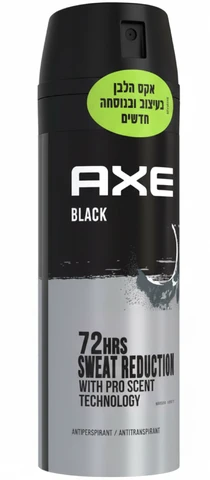 דאודורנט ספריי אקס בלאק לגברים 150 מ"ל