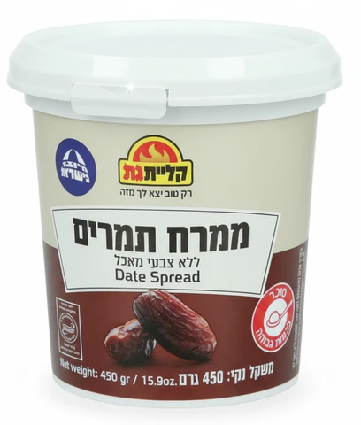 ממרח תמרים קליית גת 450 גרם