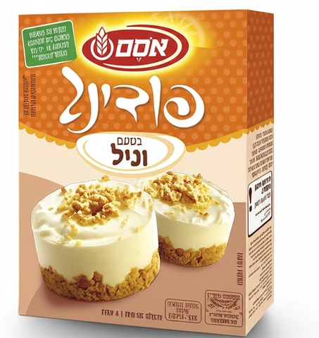 אסם פודינג אינסטנט וניל 80 גרם