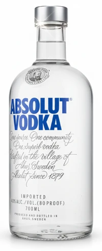 וודקה אבסולוט 700 מ"ל