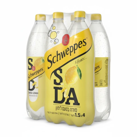 שוופס סודה לימון 6*500 מ"ל