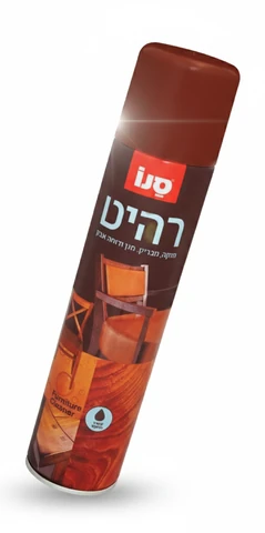 סנו ספריי לניקוי, טיפוח והברקת רהיטים עשיר בווקס 305 מ"ל