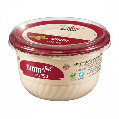 חומוס אחלה לניגוב 750 גרם