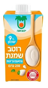 רוטב שמנת קלאסי 9% יטבתה 260 מ"ל