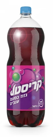 קריסטל משקה ענבים 2 ליטר פיקדון