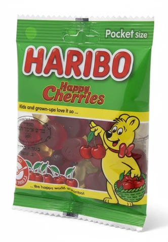 סוכריות גומי האריבו האפי צ'רי 70 גרם