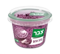 כרוב אדום מרובע צבר 400 גרם
