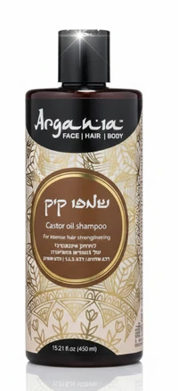 ארגניה - שמפו קיק ללא מלחים 450 מ"ל