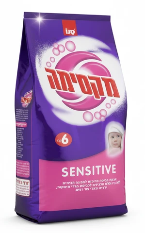 סנו מקסימה אבקת כביסה סנסיטיב 6 ק"ג