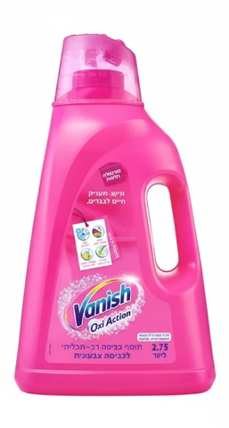 וניש ג'ל מולטי פאוור לכביסה צבעונית 2.75 ליטר