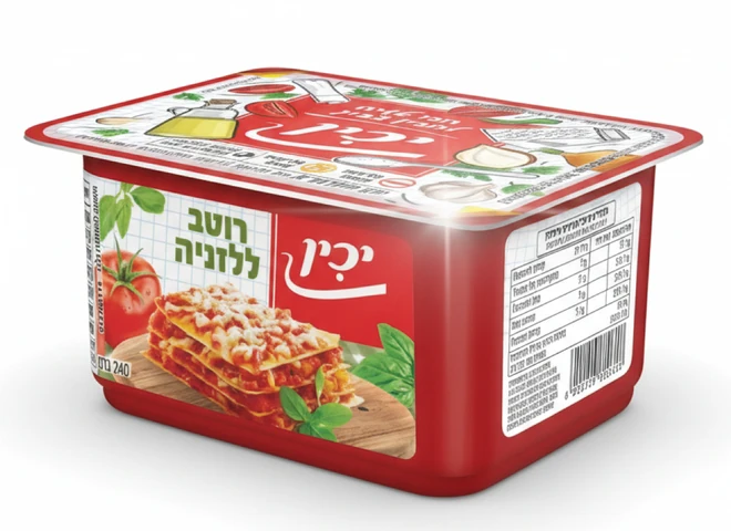 רוטב עגבניות מתובל לזניה יכין 240 גרם