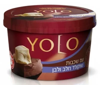 יולו מעדן שכבות שוקולד מריר ולבן