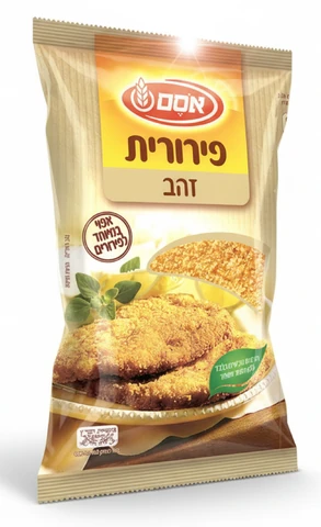 אסם פירורית זהב חיטה מלאה 200 גרם