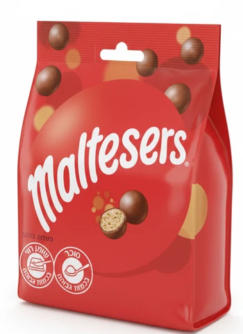 מלטיזרס - כדורי שוקולד חלב 135 גרם