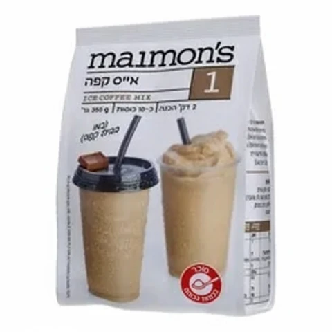 אייס קפה להכנה ביתית 350 גרם מימונס