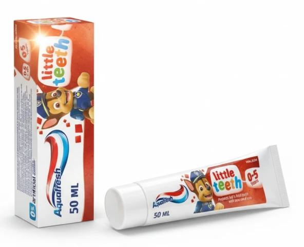 אקווה פרש - משחת שיניים לילדים גיל 0-5 שנים 50 גרם