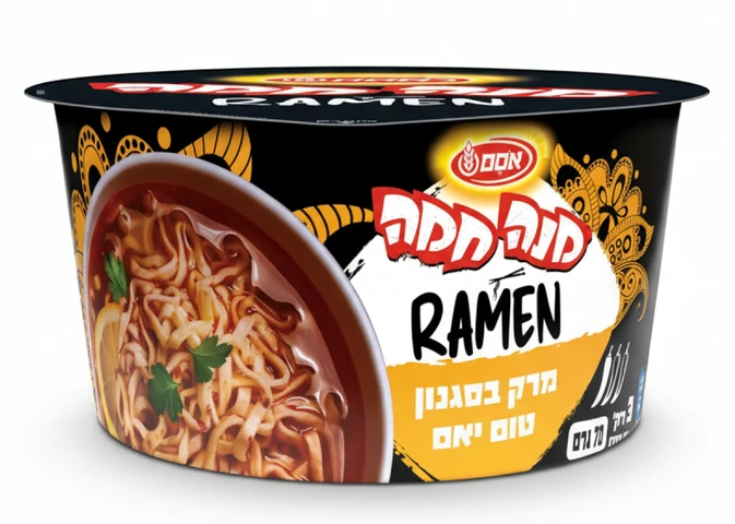 אסם - מנה חמה מרק בסגנון טום יאם 70 גרם