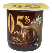 מעדן שטראוס דיאט 0% שוקולד מריר 130 גרם