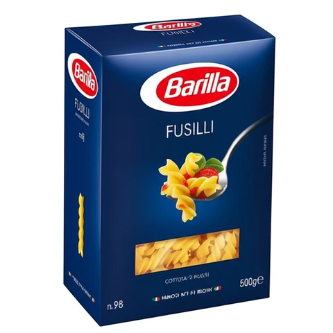 ברילה פסטה פוזילי מס' 98, 500 גרם