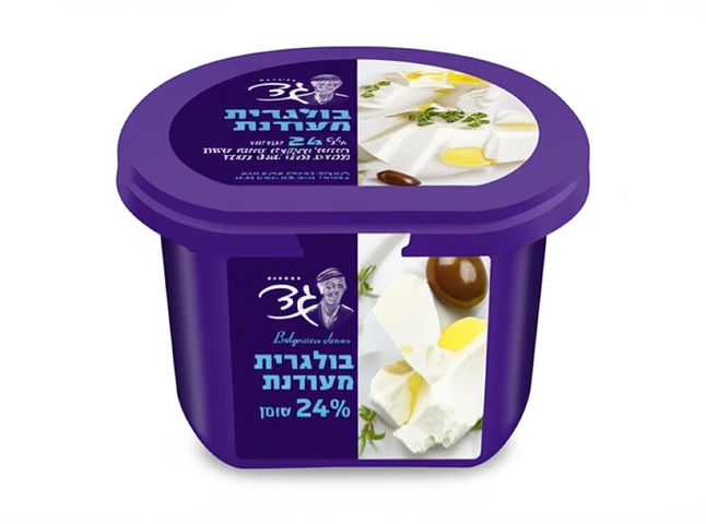גד גבינה בולגרית מעודנת 24% 250 גרם