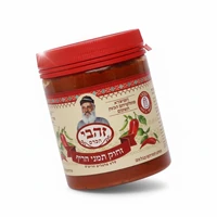 סחוג אדום חריף מאד זהבי 220 גרם