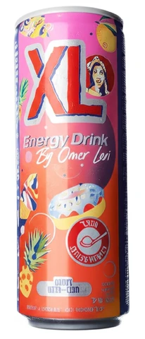 XL משקה אנרגיה בטעם מנגו אננס 250 מ"ל