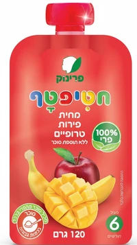 פרינוק פאוץ' פירות טרופיים 120 גרם