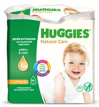 האגיס - מגבוני נטורל קר מבושם רביעייה 224 יח'