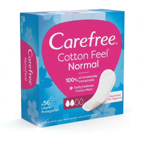 קרפרי - קוטון מגן תחתון ללא בישום 56 יח'