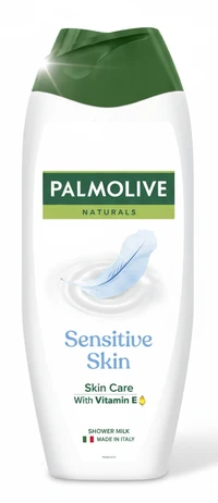 פלמוליב - ג'ל רחצה נטורלס חלב לעור עדין 750 מ"ל