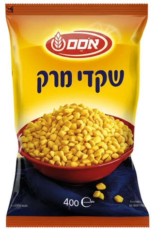 אסם - שקדי מרק רכיבים טבעיים 400 גרם