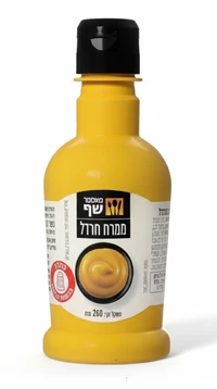 מאסטר שף ממרח חרדל לחיץ 260 גרם