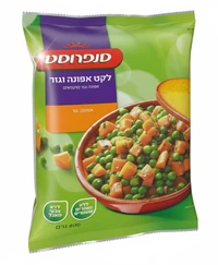 אפונה וגזר קפוא סנפרוסט 800 גרם