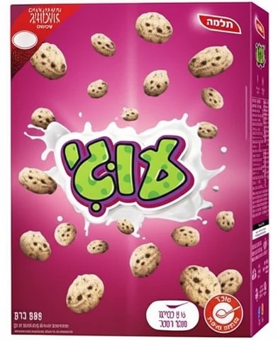 תלמה עוגי 20% פחות סוכר 500 גרם דגני בוקר