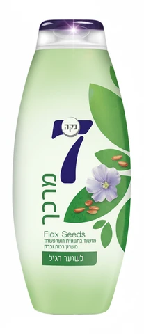 נקה 7 מרכך לשיער רגיל ירוק 750 מ"ל