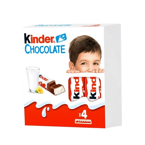 קינדר אצבעות שוקולד רביעייה 50 גרם