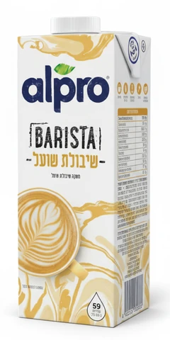 אלפרו בריסטה נוט מילק משקה שיבולת שועל 1 ליטר