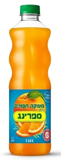 ספרינג משקה תפוזים 1.5 ליטר פיקדון