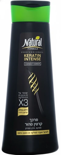 נטורל פורמולה - אינטנס קרטין מרכך שיער 400 מ"ל