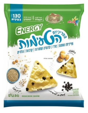 פריכיות משולשות מלח ים 30 גרם הטעימות