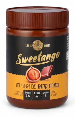 סוויטאנגו ממרח שוקולד ואגוזי לוז 350 גרם