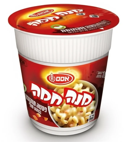 אסם - מנה חמה פסטה מוקרמת בטעם עוף 55 גרם