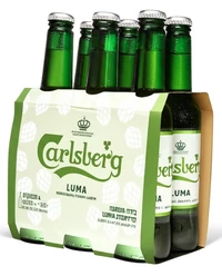 שישיית בירה קרלסברג לומה לא מסוננת