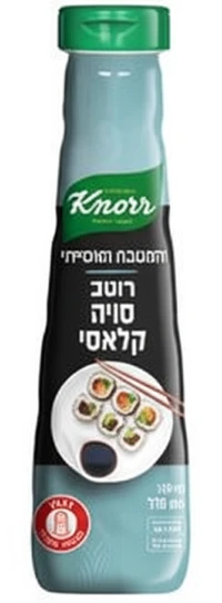 קנור רוטב סויה 300 מ"ל מופחת נתרן