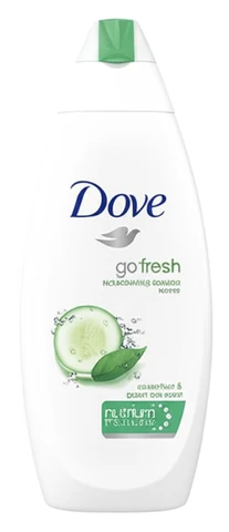 דאב תחליב רחצה ירוק מלפפון 750 מ"ל