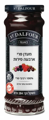 מעדן ארבעה פירות 284 גרם