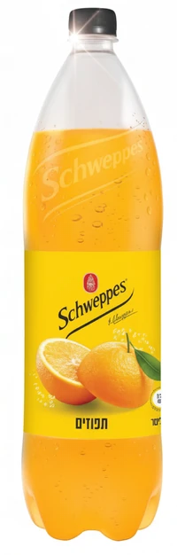 שוופס משקה מוגז פירות תפוזים 1.5 ליטר פיקדון