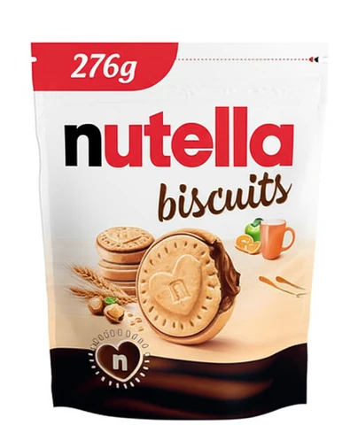 נוטלה ביסקוויט שקית 276 גרם