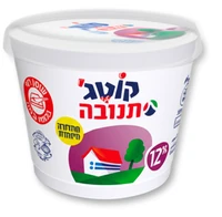 קוטג' תנובה 12% שומן 250 גרם